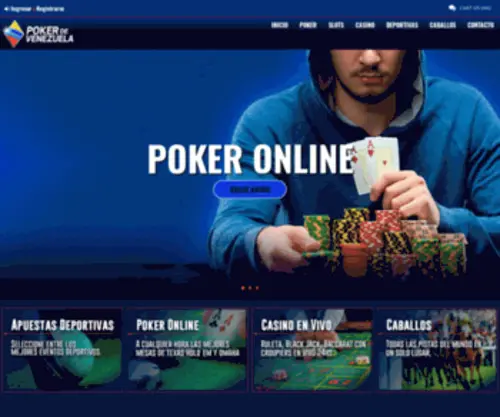 Pokerdevenezuela.com Screenshot