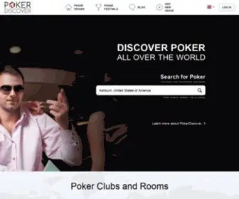 Pokerdiscover.com Screenshot
