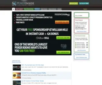 Pokerinside.com Screenshot