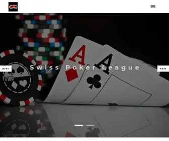 Pokerleague.ch Screenshot