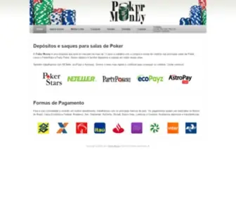 Pokermoney.com.br(Neteller) Screenshot