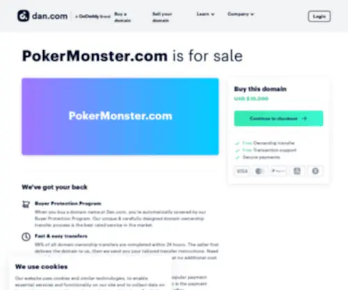 Pokermonster.com Screenshot