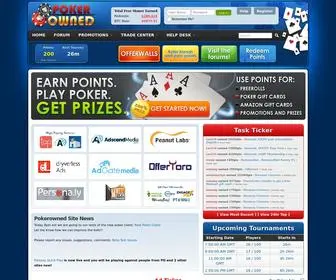 Pokerowned.com Screenshot