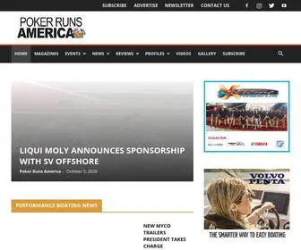 Pokerrunsamerica.com Screenshot