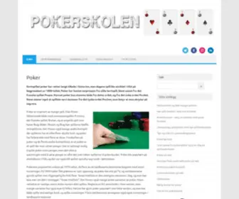 Pokerskolen.com Screenshot