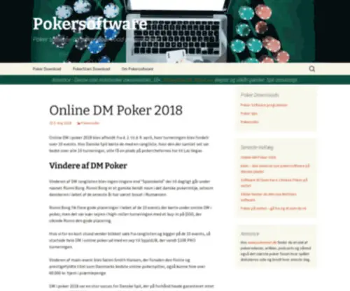 Pokersoftware.dk Screenshot