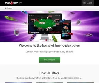 Pokerstars.net Screenshot