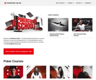 Pokerstarsschool.cn Screenshot