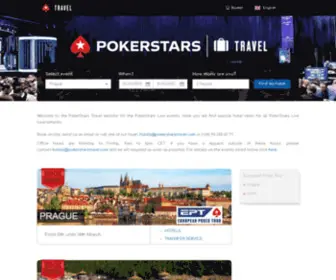 Pokerstarstravel.com Screenshot
