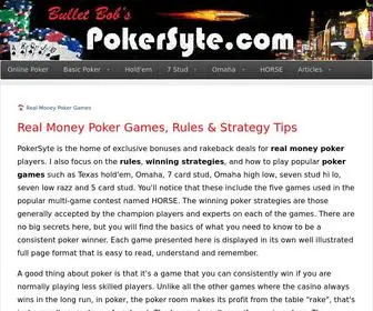 Pokersyte.com Screenshot
