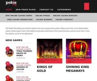 Pokieplace.blog(The Pokie Place Blog) Screenshot