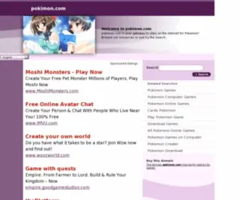 Pokimon.com(pokimon) Screenshot