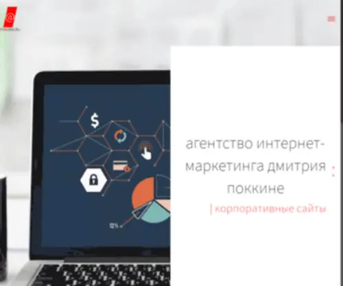 Pokkine.ru(Сайты для организаций) Screenshot