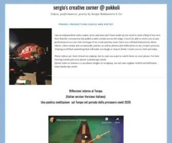 Pokkoli.org(Sergio's creative corner @ pokkoli) Screenshot