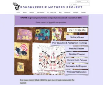 Pokmothersproject.org(Mothers Project) Screenshot