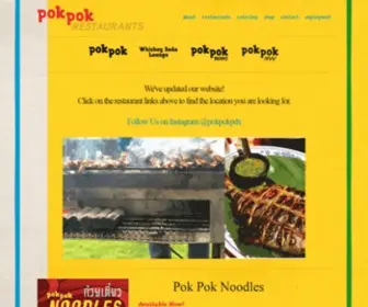 Pokpokrestaurants.com(Pok Pok Restaurants) Screenshot