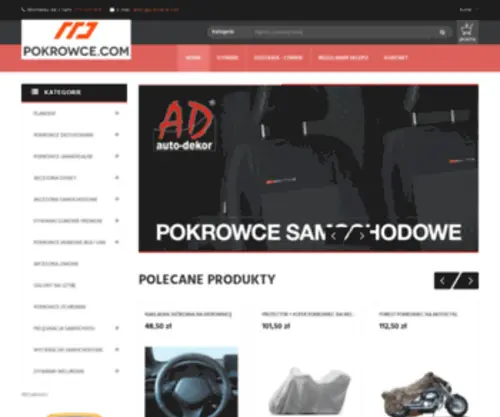 Pokrowce.com(Pokrowce miarowe) Screenshot