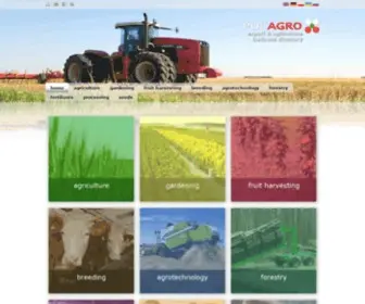 Pol-Agro.eu(Business directory Poland agriculture arboriculture horticulture forestry farming fertilizers) Screenshot