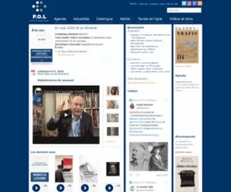 Pol-Editeur.fr(édition littéraire) Screenshot