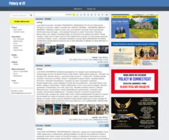 Polacywct.com(Polacy w Connecticut) Screenshot