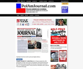 Polamjournal.com(The Polish American Journal) Screenshot