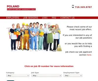 Polandemployment.com(Reliable Staffing Services) Screenshot