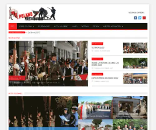 Polandfirsttofight.com(Inicio) Screenshot