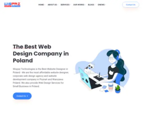 Polandwebdesigner.com(And Warszawa Poland) Screenshot