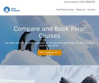 Polar-Navigator.com(Microsoft Azure Web App) Screenshot