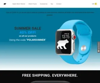 Polarbands.com(Polar Bands) Screenshot