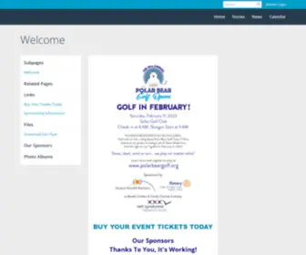 Polarbeargolf.org(Rotary Club of Dublin AM) Screenshot