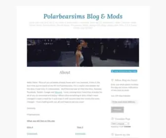 Polarbearsims.com(Here you will find all of my Sims 4 Mods that I currently have up for download) Screenshot