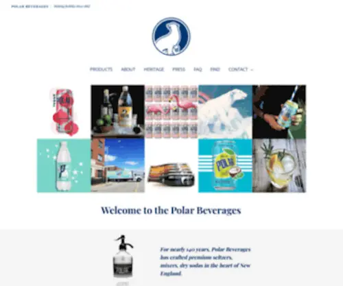 Polarbev.com(Polar Beverages) Screenshot