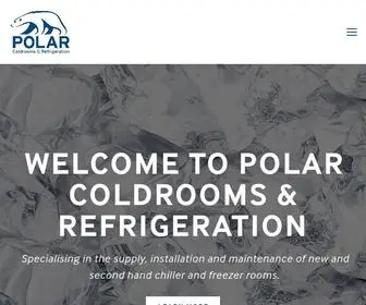 Polarcoldrooms.com(Polar Coldrooms Cold Room & Cold Storage Specialists Gloucestershire) Screenshot
