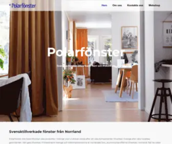 Polarfonster.se(Kvalitéts fönster från Polarfönster) Screenshot