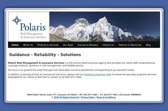 Polaris-INS.com(Polaris Risk Management & Insurance Services) Screenshot