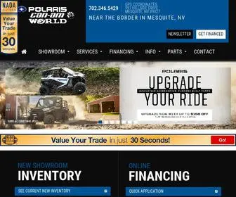 Polariscanamworld.com(Polaris World) Screenshot