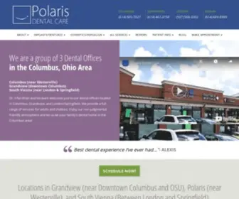 Polarisdentalcare.com(Grandview Dentist) Screenshot