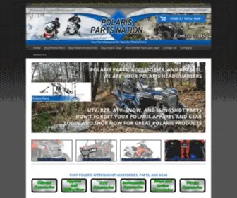 Polarispartsnation.com(Shop Polaris Parts) Screenshot