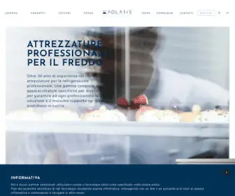 Polarisprofessional.com(Attrezzatura per la Refrigerazione Professionale in Cucina) Screenshot