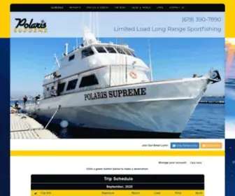 Polarissupreme.com(Polaris Supreme Long Range Sportfishing) Screenshot