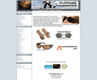 Polarizedsafetyglasses.com(Major Brand Bifocal Safety Glasses) Screenshot