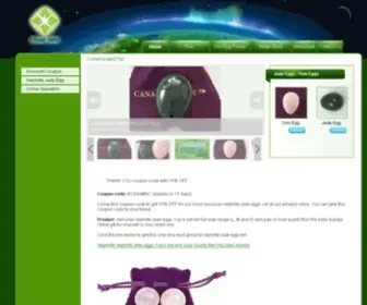 Polarjade.ca(Genuine Nephrite Jade Eggs and Yoni Eggs Supplier) Screenshot