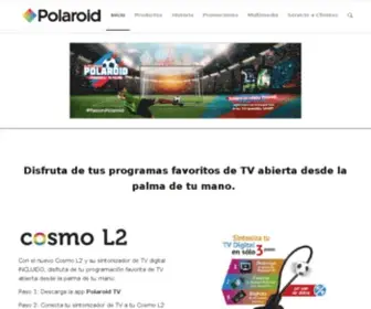 Polaroid.com.mx(Mexico) Screenshot