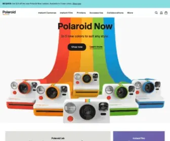 Polaroidoriginals.com(Polaroid EU) Screenshot