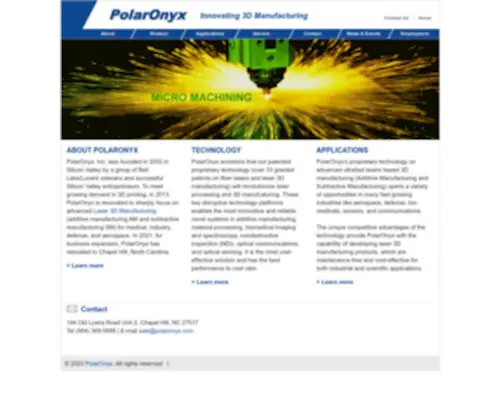 Polaronyx.com(Polaronyx) Screenshot