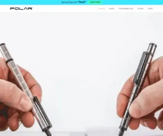 Polarpen.com(The official online retailer of the POLAR® Pen) Screenshot