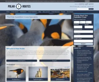 Polarroutes.co.uk(The Polar Expedition Cruise Specialist) Screenshot