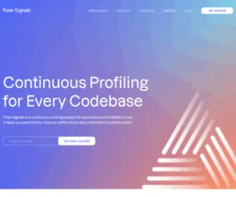 Polarsignals.com(Polar signals) Screenshot