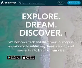 Polarsteps.com(Polarsteps) Screenshot